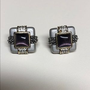 Two pair of Earrings - pierced